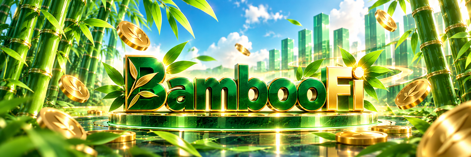 BambooFi green and gold network landscape